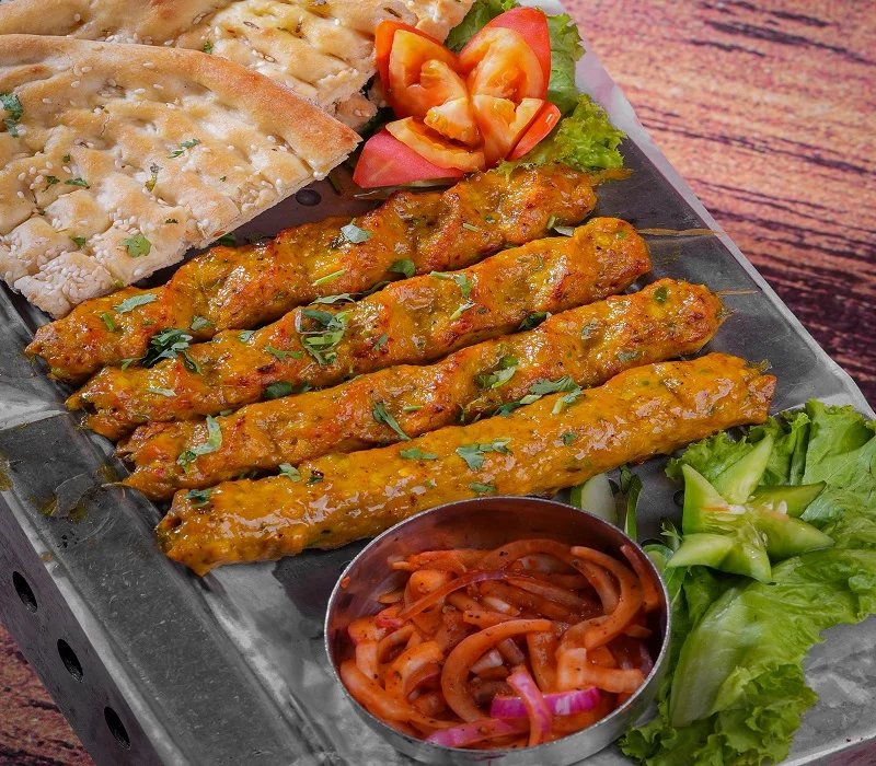 Chicken Kabab (4 Seekh)