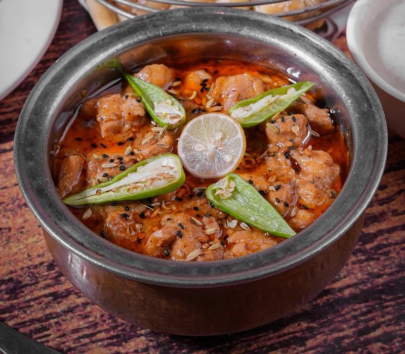 Chicken Achari Handi (Full)